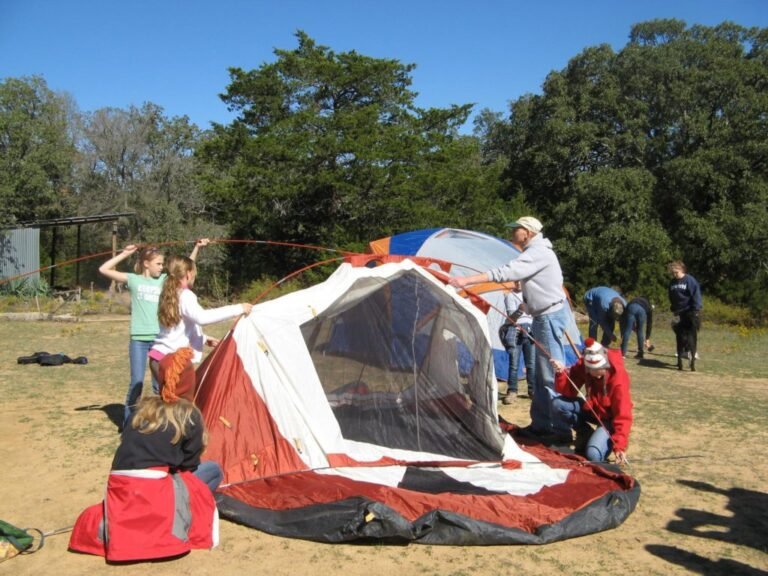 How to use camping skills?