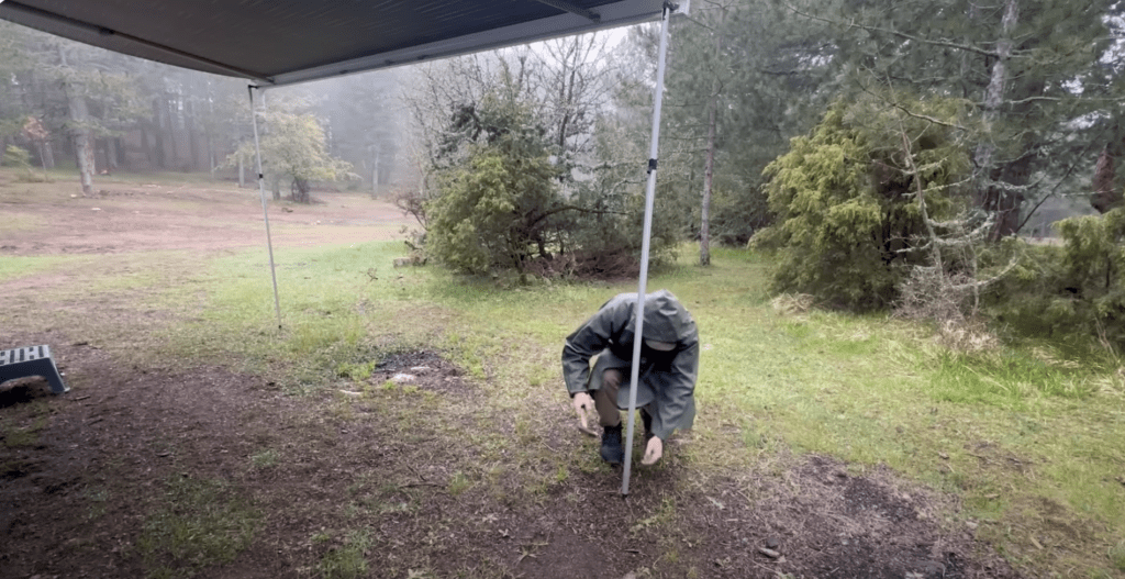 Camping in the Rain: Adventure